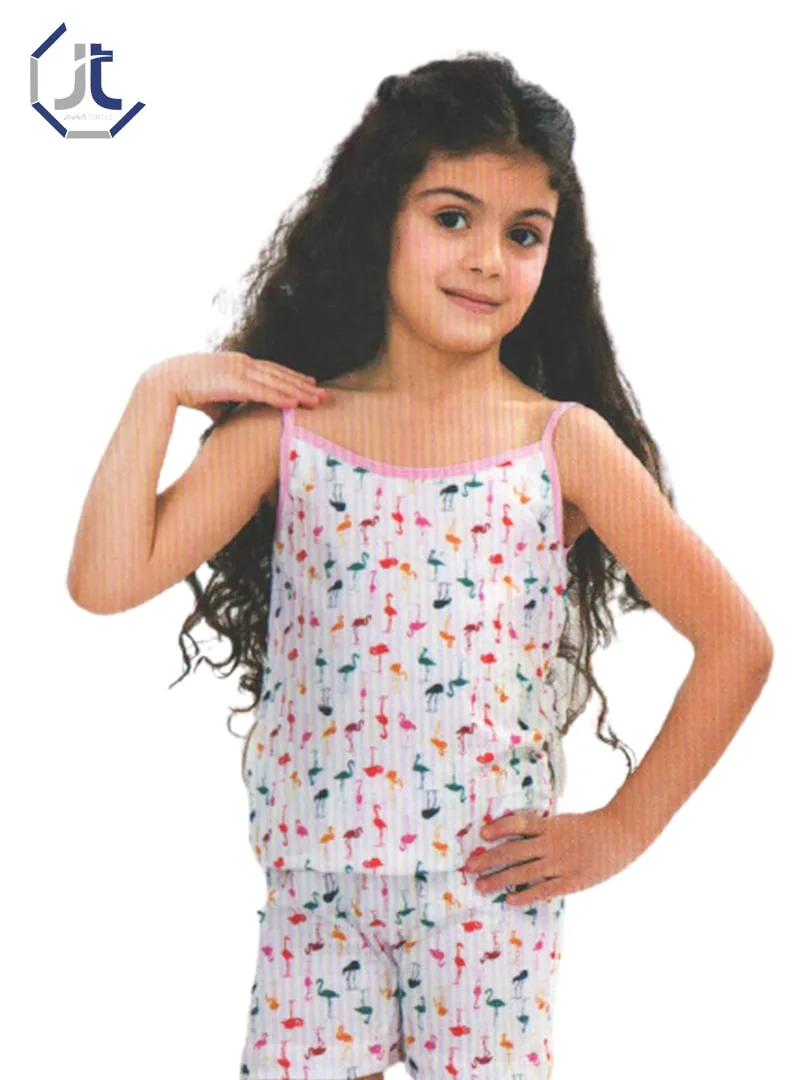 T-shirt With Thin Shoulder Straps For Girls 329