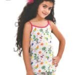 T-shirt With Thin Shoulder Straps For Girls 340