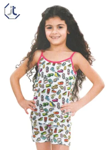 İnce Askılı Kız Çocuk T-shirt 348