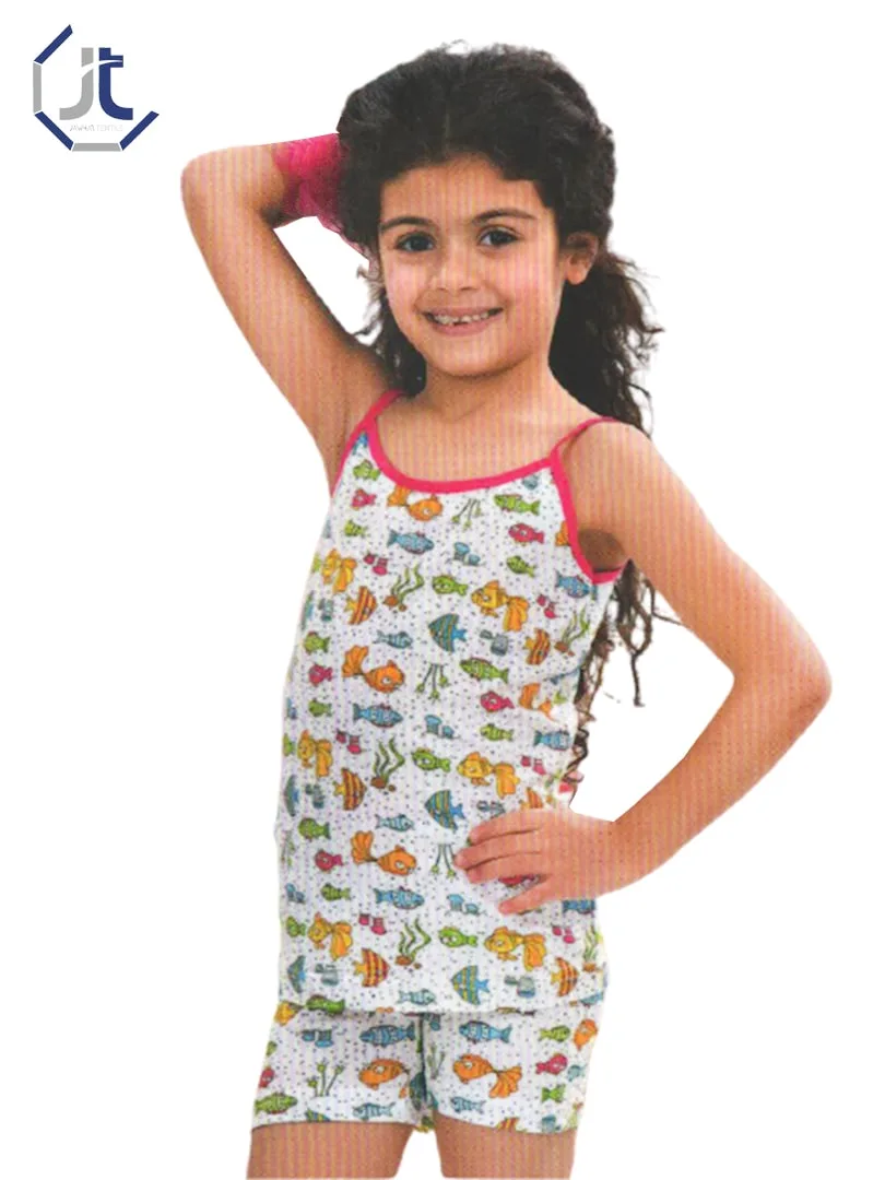 T-shirt With Thin Shoulder Straps For Girls 350